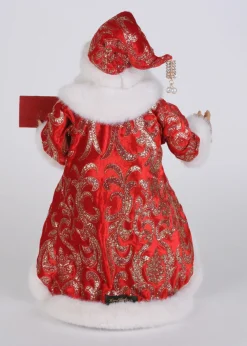 Decorator's Warehouse Lighted Peace on Earth Santa > Karen Didion