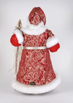 Decorator's Warehouse Lighted Red Couture Santa > Karen Didion