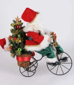 Decorator's Warehouse Lighted Santa Biking Through Christmas > Karen Didion