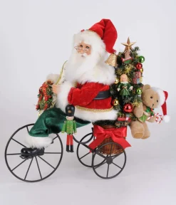 Decorator's Warehouse Lighted Santa Biking Through Christmas > Karen Didion