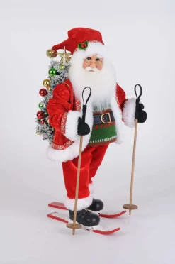 Decorator's Warehouse Lighted Ski Santa > Karen Didion