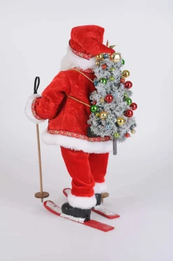Decorator's Warehouse Lighted Ski Santa > Karen Didion