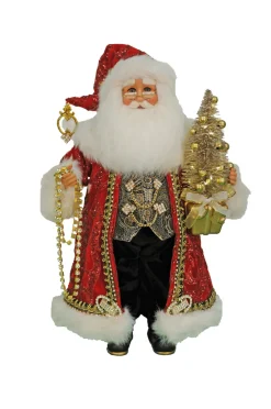 Decorator's Warehouse Lighted Traditional Elegance Santa > Karen Didion