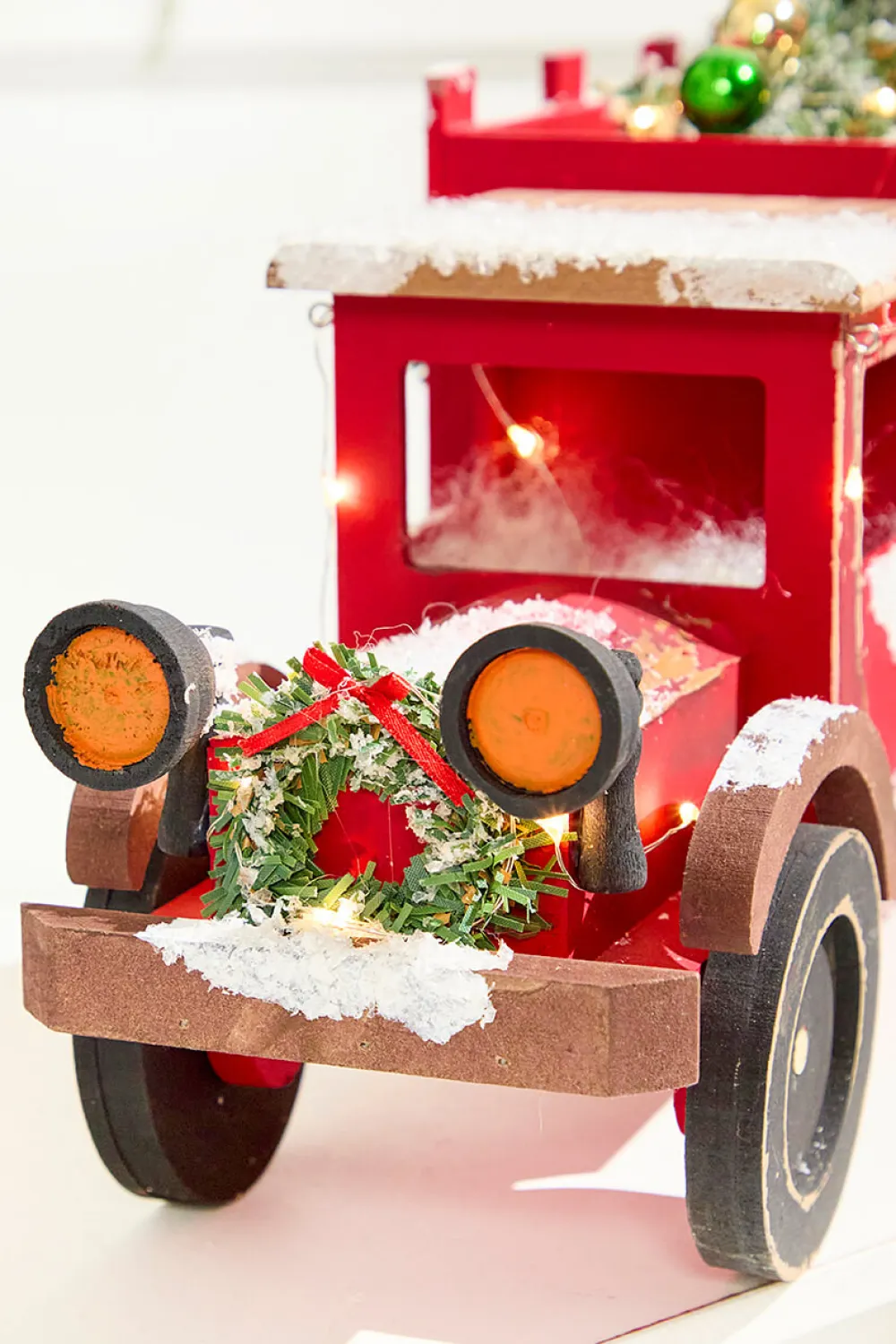 Decorator's Warehouse 21" Lighted Wood Holiday Truck With Tree > Best Sellers|Farmhouse