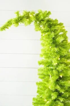 Decorator's Warehouse 5' Lime Green Whimsical Tree with LED Lights > Storyville Trees|Christmas Sale