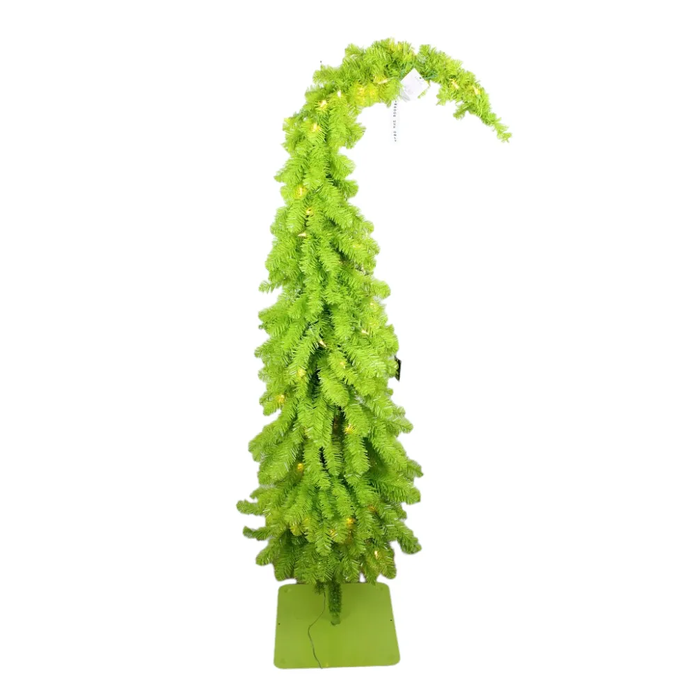 Decorator's Warehouse 5' Lime Green Whimsical Tree with LED Lights > Storyville Trees|Christmas Sale