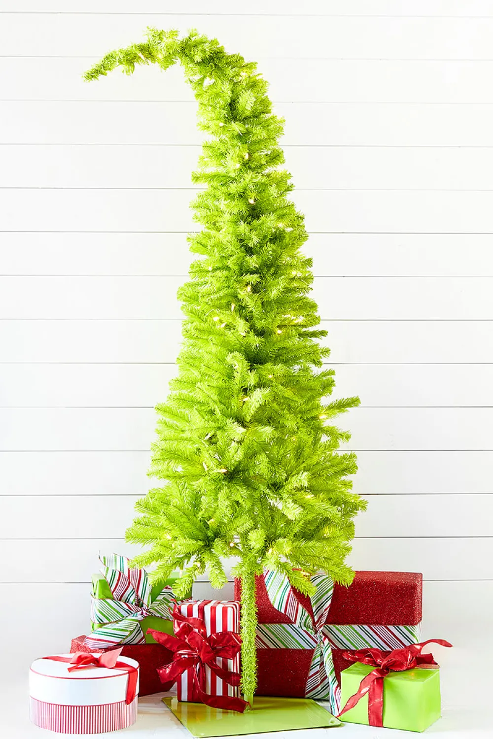 Decorator's Warehouse 5' Lime Green Whimsical Tree with LED Lights > Storyville Trees|Christmas Sale