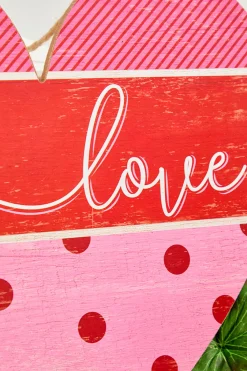 Decorator's Warehouse 12"L x 11.5"H Pattern Heart Sign > Christmas Decor|Valentine'S Decor