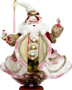 Decorator's Warehouse 25" Macaron Santa - Mark Roberts > Mark Roberts