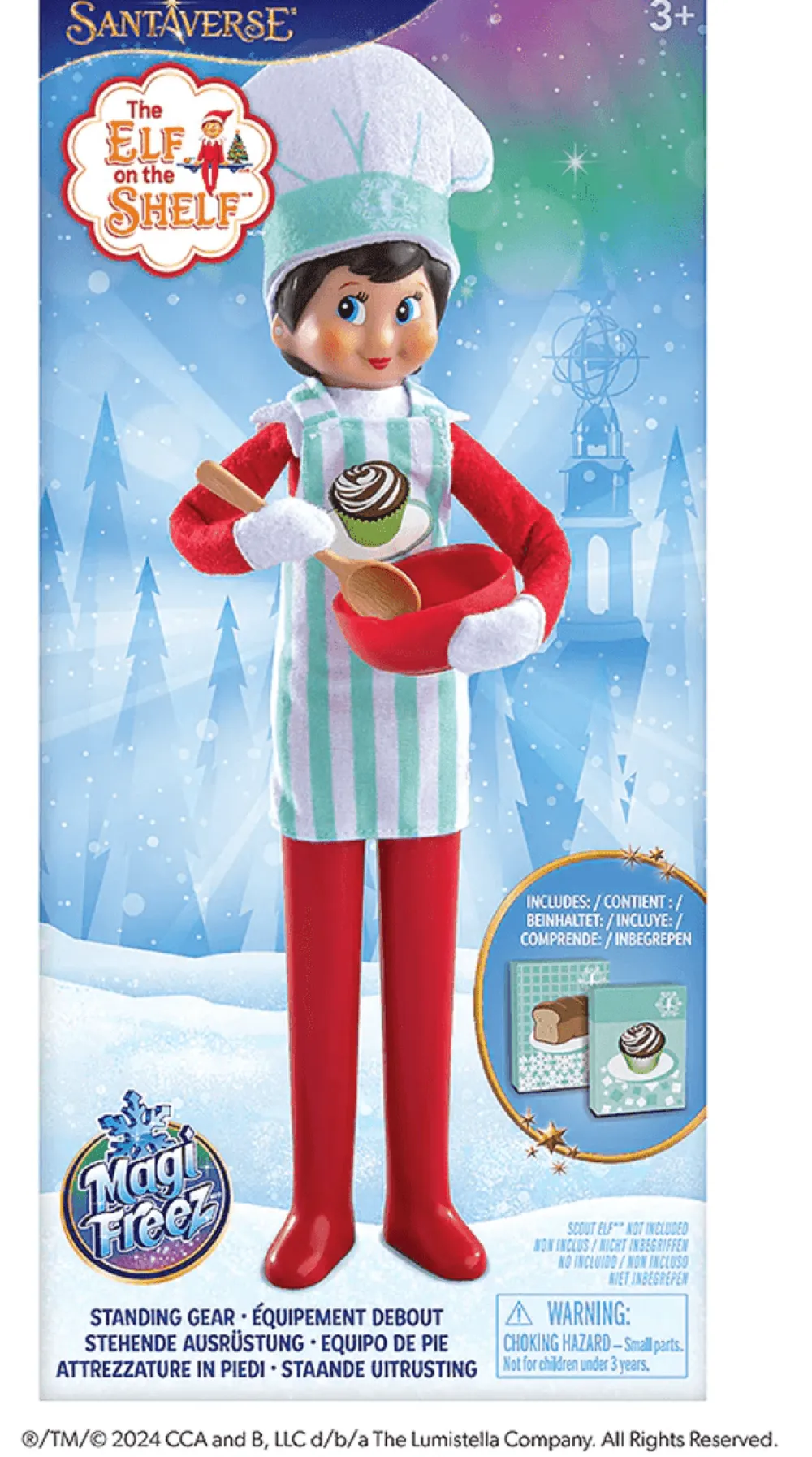 Decorator's Warehouse MagiFreez® Christmas Chef > Elf On The Shelf|Christmas Decor