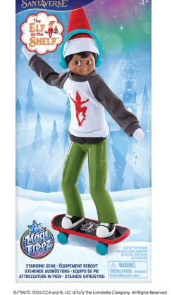 Decorator's Warehouse MagiFreez® Holly Jolly Ollie Skateboard Set > Elf On The Shelf|Christmas Decor