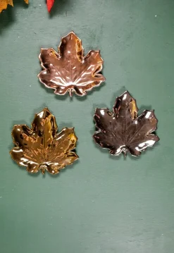 Decorator's Warehouse Maple Leaf Trinket Dish > Fall Decor|Fall Decor