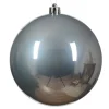 Decorator's Warehouse 5.5" Marble Gray Shatterproof Ornament > Small Shatterproof (Under 6")|Christmas Decor