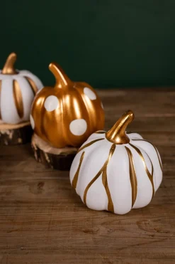 Decorator's Warehouse Marbleized Pumpkin > Fall Decor|Fall Decor