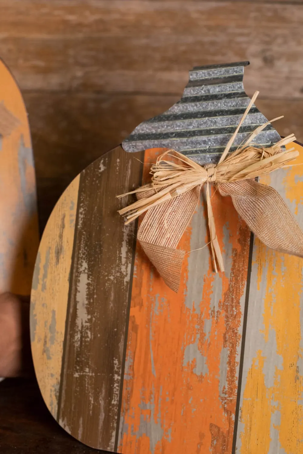 Decorator's Warehouse MDF Table Pumpkins - Set Of 2 > Fall Decor|Fall Decor