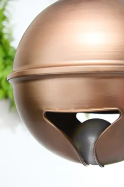 Decorator's Warehouse 8.25" Medium Heritage Bronze Bell > Christmas Decor|Christmas Ornaments