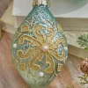 Decorator's Warehouse 4" Mercury Glitter Bead/Pearl Ornament > Christmas Ornaments|Luxe Noel