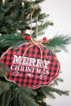 Decorator's Warehouse 10” Merry Christmas Ornament > Christmas Sale|Christmas Decor