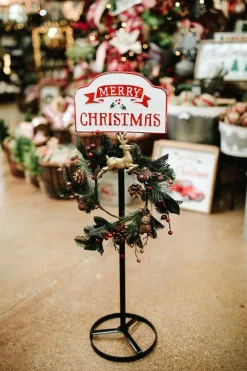 Decorator's Warehouse Merry Christmas Wreath Hanger > Christmas Sale|Christmas Decor