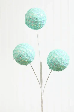 Decorator's Warehouse 25" Mesh Ball Spray > Santa'S Sweet Shoppe|Christmas Sprays