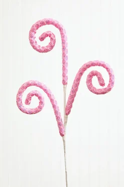 Decorator's Warehouse 28" Mesh Spiral Curly Spray > Christmas Sprays|Christmas Decor