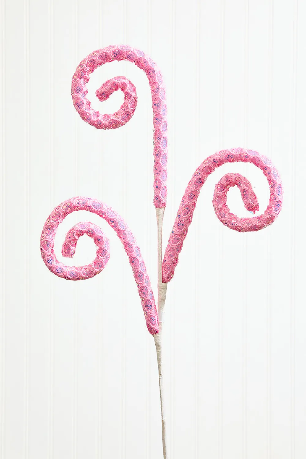 Decorator's Warehouse 28" Mesh Spiral Curly Spray > Christmas Sprays|Christmas Decor