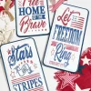 Decorator's Warehouse 23.8" Metal Americana Wall Decor > Patriotic Decor|Patriotic Decor