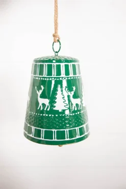 Decorator's Warehouse 10” Metal Christmas Bell > Christmas Decor|Believe