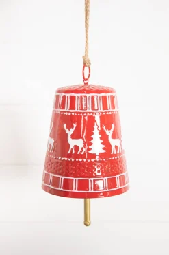 Decorator's Warehouse 10” Metal Christmas Bell > Christmas Decor|Believe