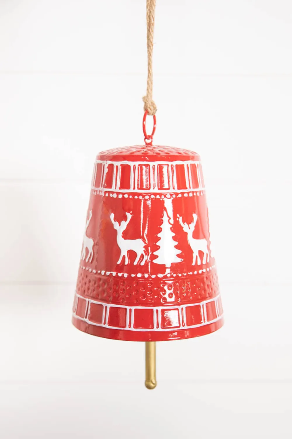 Decorator's Warehouse 10” Metal Christmas Bell > Christmas Decor|Believe