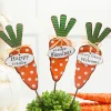 Decorator's Warehouse 13.9" Metal Easter Carrot Stake > Easter Decor|Easter Decor