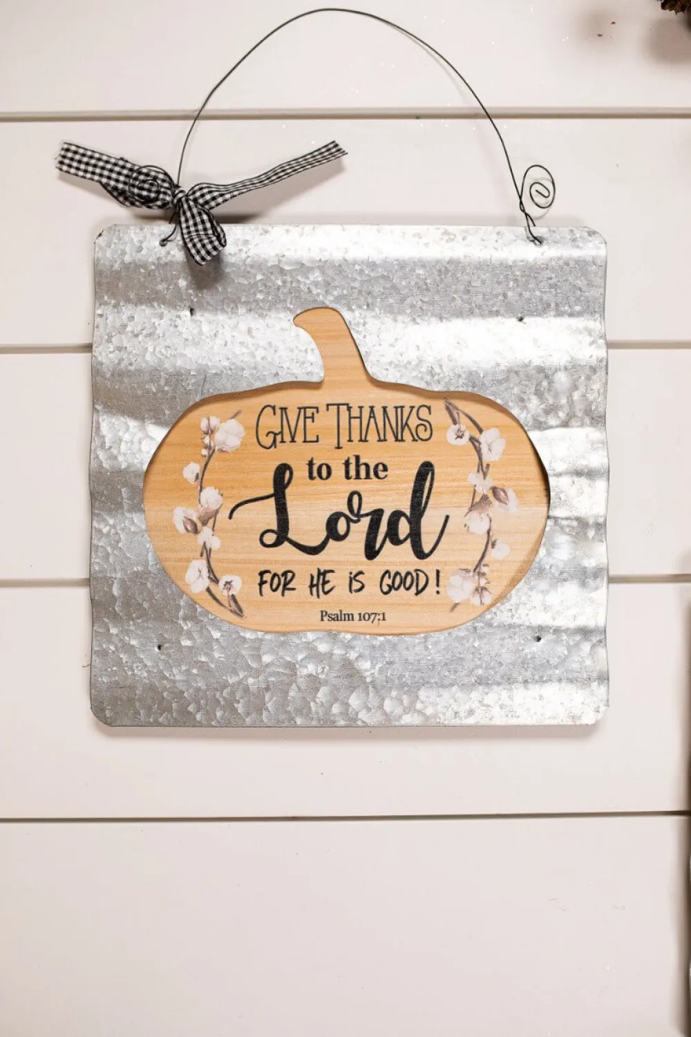Decorator's Warehouse Metal Inspirational Wall Decor > Fall Decor|Fall Decor