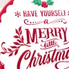 Decorator's Warehouse 7" Metal Merry Christmas Ornament Sign > Believe|Christmas Accents