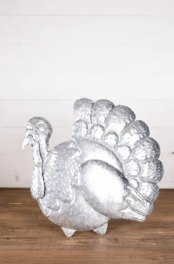 Decorator's Warehouse 16” Metal Turkey Table Decor > Fall Decor|Fall Decor
