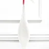 Decorator's Warehouse 12.5" Milky Way Swirl Glass Finial Drop Ornament > White Christmas|Christmas Decor