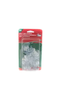 Decorator's Warehouse Mini Light Holder Suction Cup Clips (25pcs) > Clips|Accessories