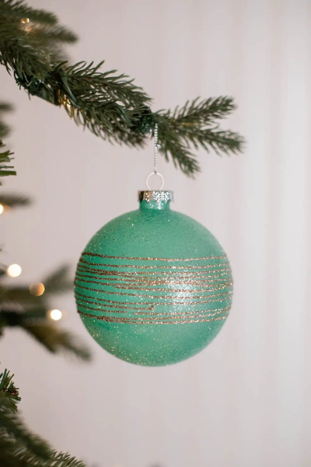 Decorator's Warehouse 4-7" Mint Glitter Sweet Shoppe Ornament - 3 Pc/Box > Boxed Sets|Christmas Decor