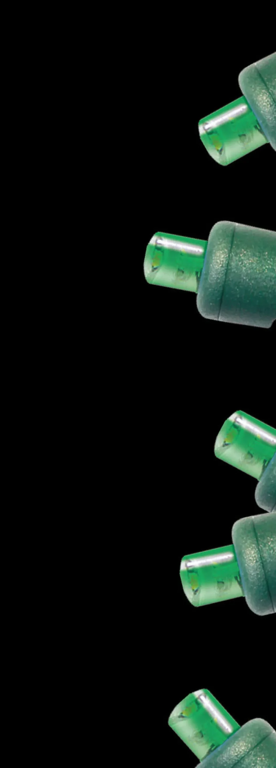 Decorator's Warehouse 5mm Green 100 LED Light Set > 5Mm Led Strands|Outdoor Lighting