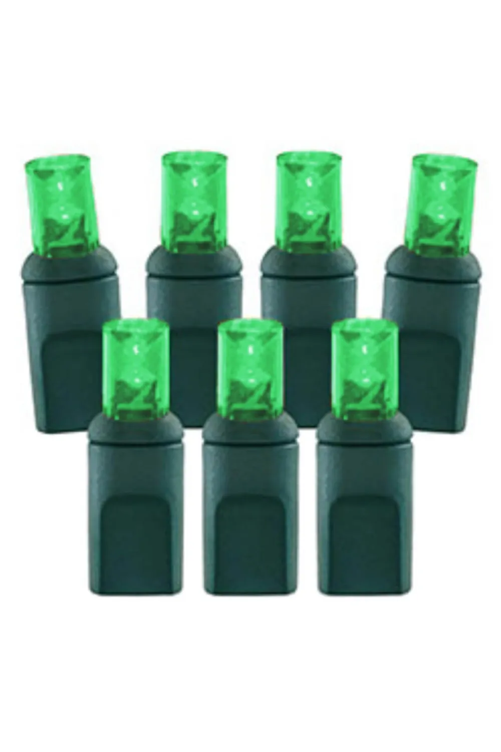 Decorator's Warehouse 5mm Green - 70L 4" Spacing > 5Mm Led Strands|Light Strands