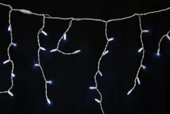 Decorator's Warehouse 5MM Icicle Lights - Pure White > Outdoor Lighting|Light Strands