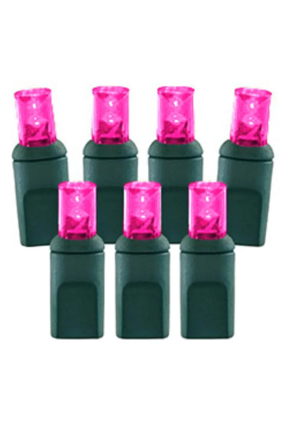 Decorator's Warehouse 5mm Pink - 70L 4" Spacing > 5Mm Led Strands|Light Strands