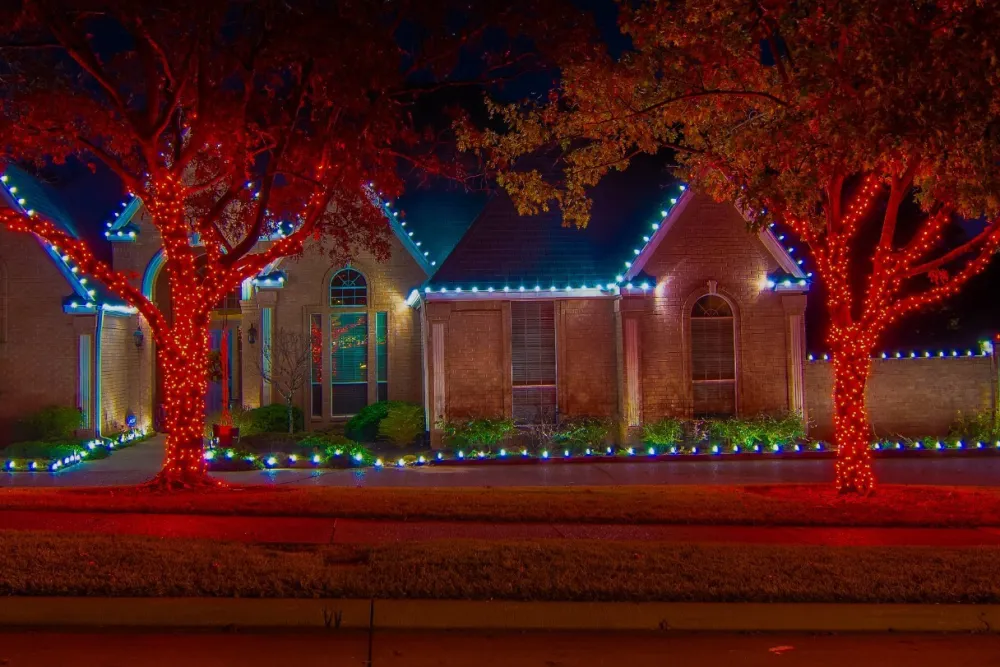Decorator's Warehouse 5mm Red - 70L 4" Spacing > 5Mm Led Strands|Outdoor Lighting