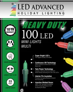 Decorator's Warehouse M4 Multi 100 LED Light Set > Outdoor Lighting|Light Strands