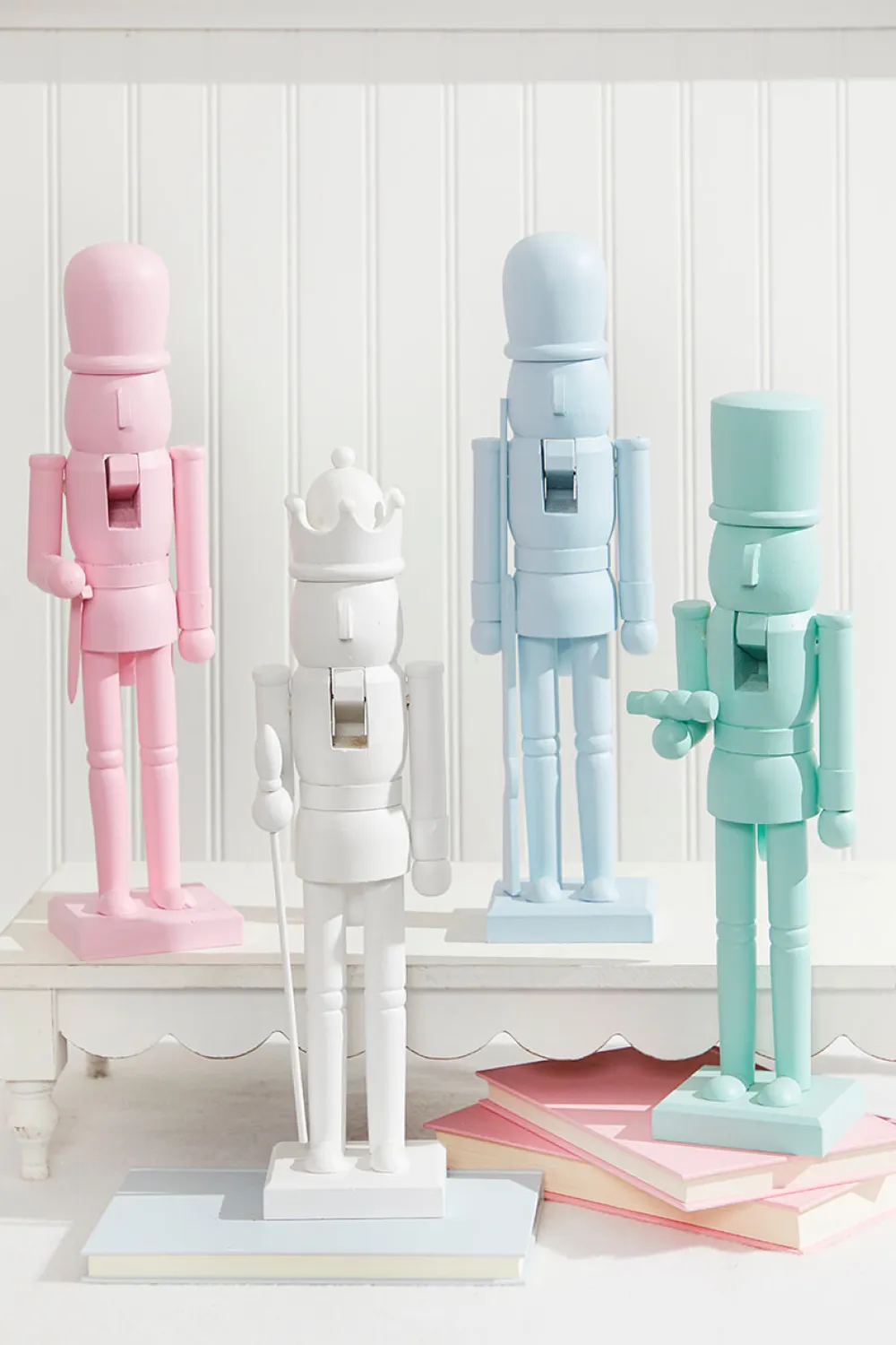 Decorator's Warehouse 15" Monochromatic Nutcracker - 4 Assorted > Santa'S Sweet Shoppe|Christmas Accents