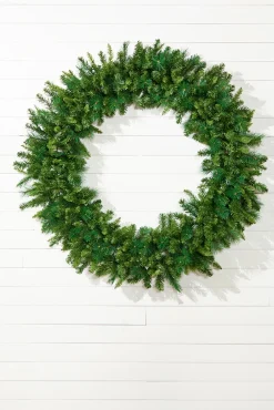 Decorator's Warehouse 60" Montana Pine Wreath > Christmas Decor|Outdoor Lighting
