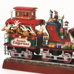 Decorator's Warehouse 16" Mr. Christmas Animated Santa's Express Train > Mr. Christmas|Mr. Christmas