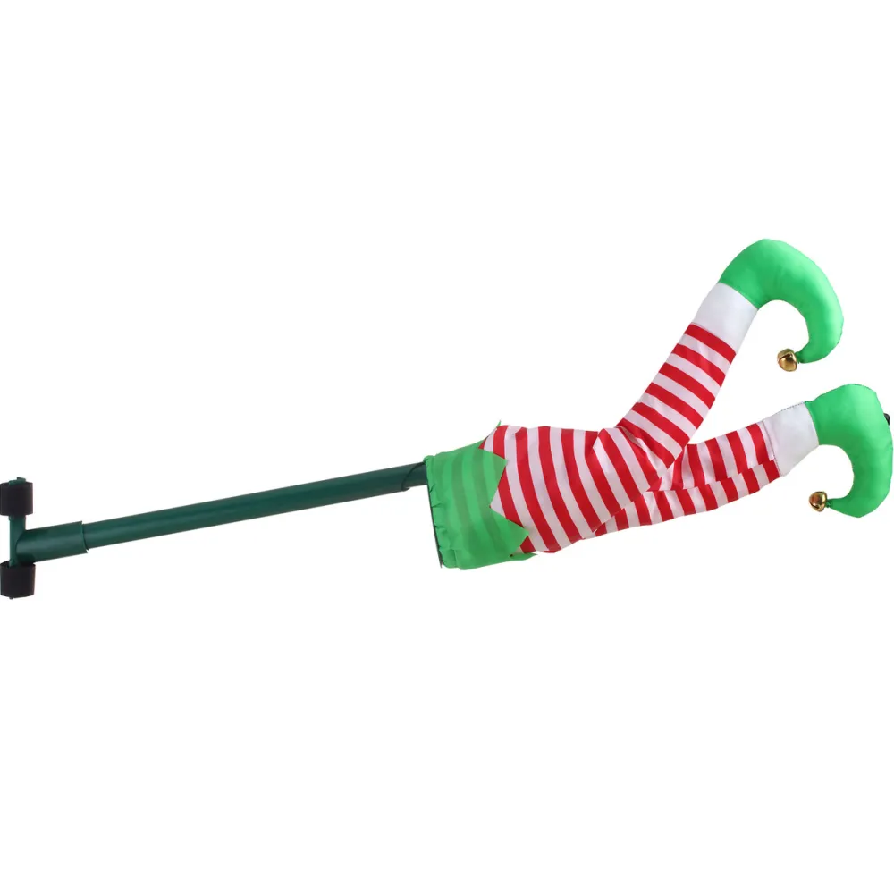 Decorator's Warehouse 16" Mr. Christmas Elf Kickers - Green Boots > Christmas Decor|Mr. Christmas