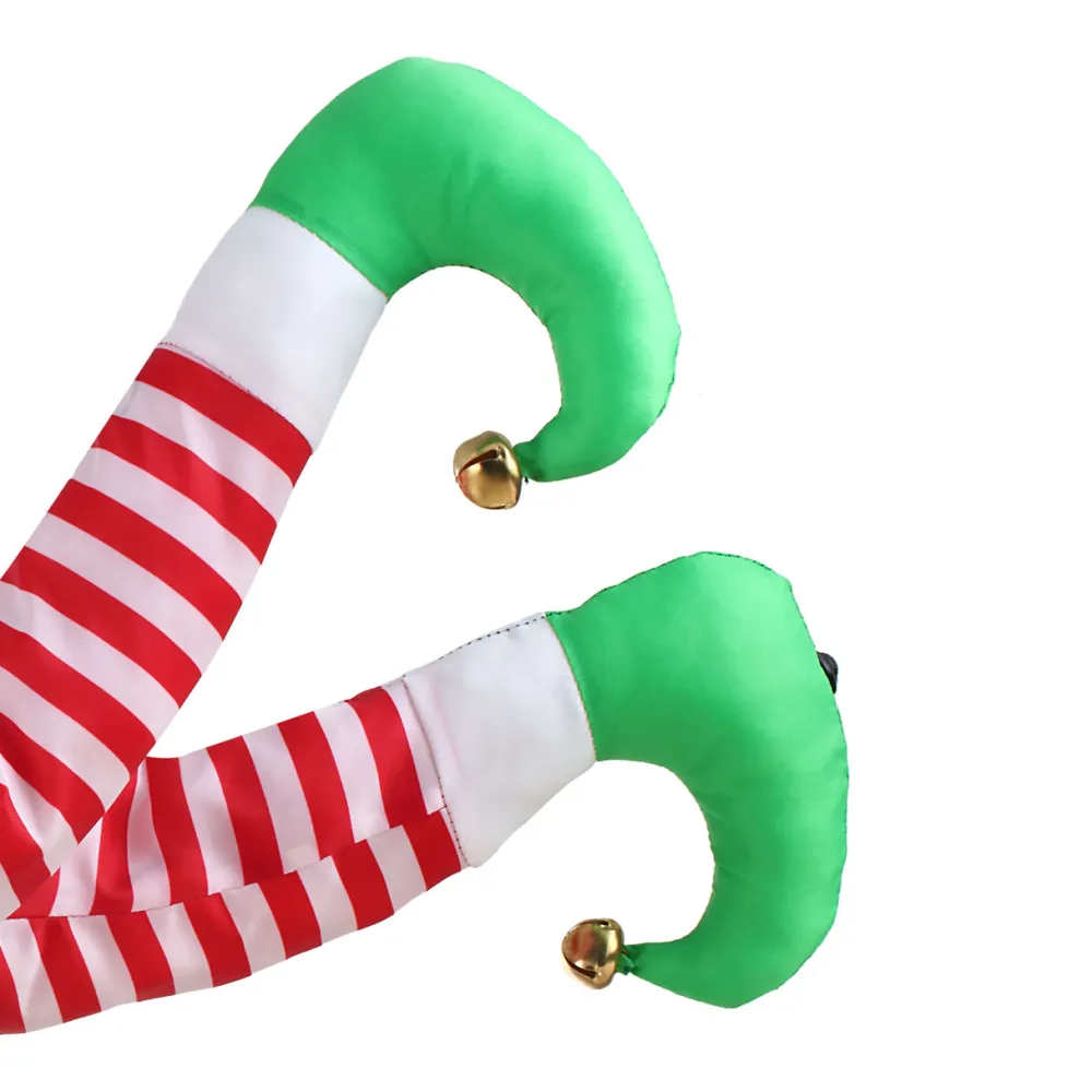 Decorator's Warehouse 16" Mr. Christmas Elf Kickers - Green Boots > Christmas Decor|Mr. Christmas