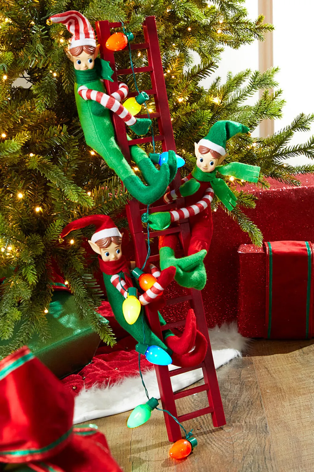 Decorator's Warehouse Mr. Christmas Elf Tree Trimmers > Retro Brites|Christmas Decor