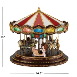 Decorator's Warehouse 15" Mr. Christmas Marquee Deluxe Carousel > Christmas Decor|Retro Brites